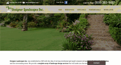 Desktop Screenshot of designerlandscapesinc.com